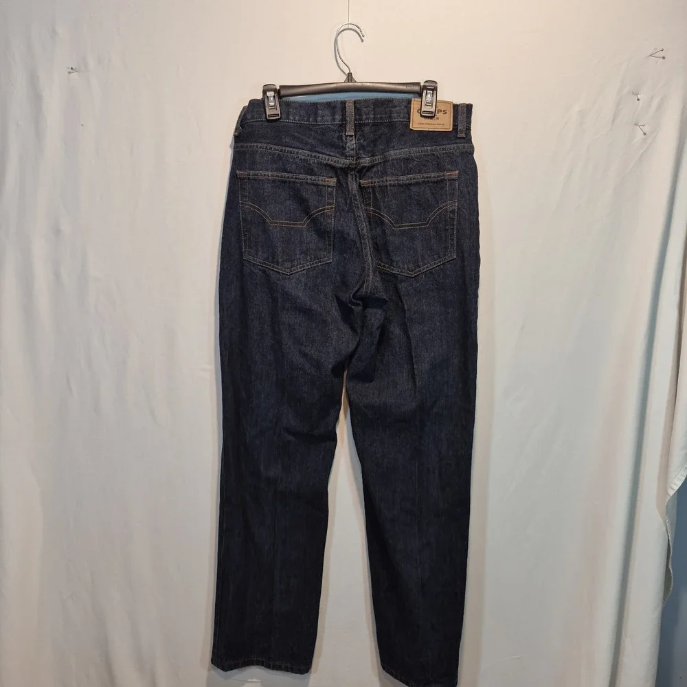 Chaps Denim Mens 32x30 Straight Jeans Quiet‎ Luxury Classic Americana Rugged